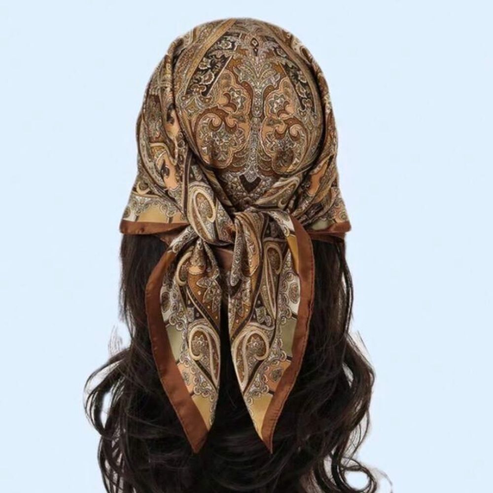3for$20 1pc Women's Fashion Printed Twill Scarf Headscarf